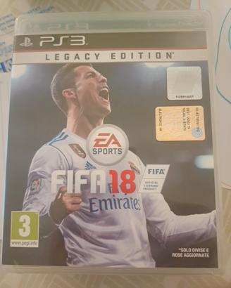 Fifa 18 pes PS3 Legacy Edition 