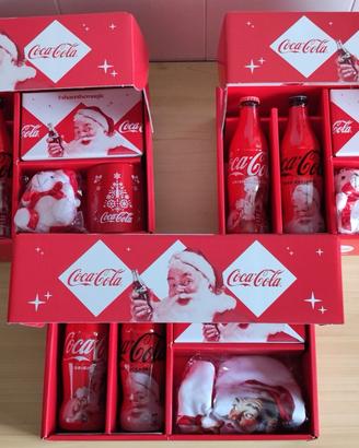 Lotto/Cofanetti Coca-Cola Natale 