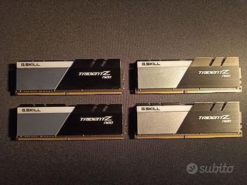 RAM DDR4 64GB - G.Skill Trident Z NEO RGB - 4x16GB