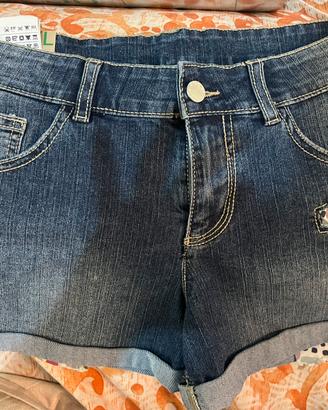 Pantaloncini jeans donna taglia 3XL