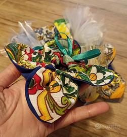 20 Bomboniere a  fiore porta confetti