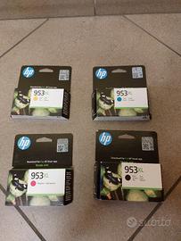 cartucce stampante hp 953xl nero e colore