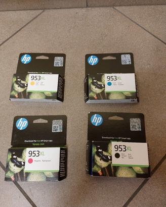 cartucce stampante hp 953xl nero e colore