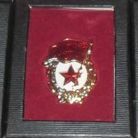 1 Spilla Pins fregio stella armata rossa comunista