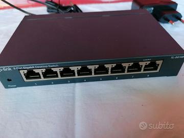 SWITCH 8- PORT GIGABIT DESKTOP SWITCH