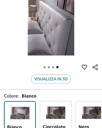 Testiera letto a muro