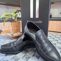 campanile mocassini uomo 41 vera pelle scarpe
