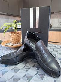 campanile mocassini uomo 41 vera pelle scarpe