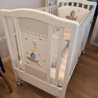 Lettino Picci Ringo + Materasso anti soffoco