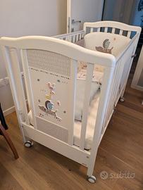 Lettino Picci Ringo + Materasso anti soffoco