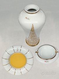Set vintage in ceramica BF Design Italia anni '80