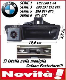 Retrocamera parcheggio maniglia parcheggio bmw