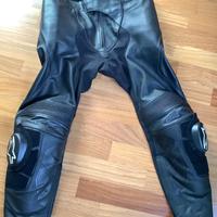 Pantalone moto in pelle Alpinestars