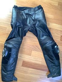 Pantalone moto in pelle Alpinestars