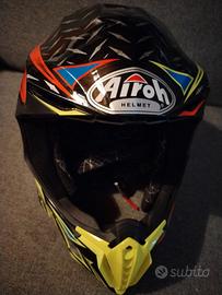Casco moto Airoh da motocross tg. XL pari al nuovo