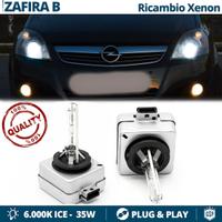 Lampadine XENON D1S PER Opel Zafira B Luce Bianca