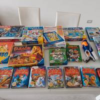 giochi da tavolo, libri e peluches