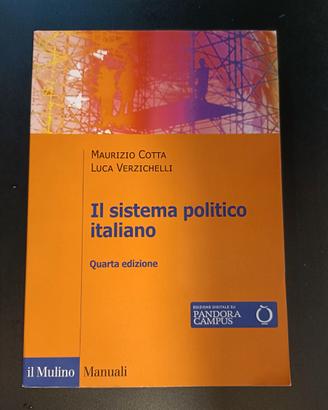 LIBRO “IL SISTEMA POLITICO ITALIANO”