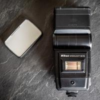 Flash Nikon SB-16B TTL con diffusore SW-7