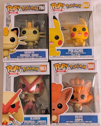 Pokemon Funko Pop - lotto - nuovi sigillati