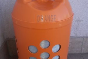 Bombola nuova orange in vetroresina da 10 kg