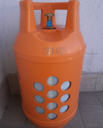 Bombola nuova orange in vetroresina da 10 kg