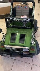 Jeep gioco bambino con radiocomando