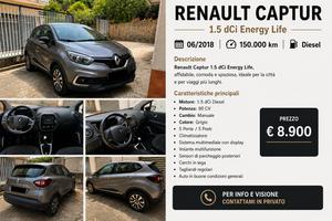 Renault Captur 1.5 dCi Energy Life,