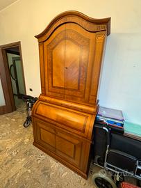 Credenza intarsiata legno