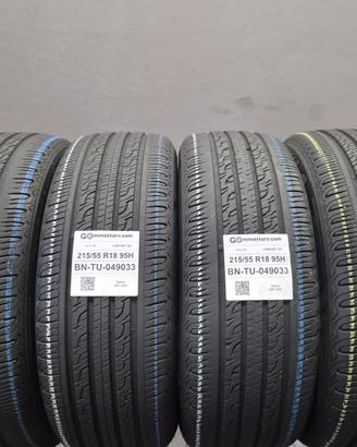 4 Pneumatici 215/55 R18 Giti Comfort 520
