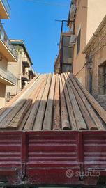 Travi in legno lunghezza 5 metri