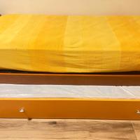 letto singolo con cassetto