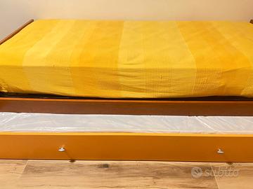 letto singolo con cassetto