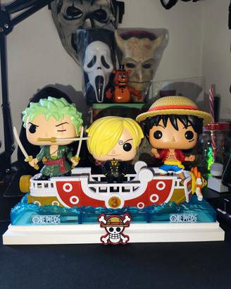 Base per Funko Pop One Piece
Luffy,Zoro,Sa