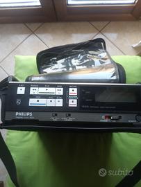 Videoregistratore Philips+Videocamera Grundig