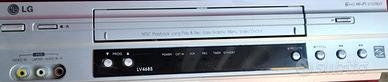 videoregistratore vhs  LG non testato per pezzi