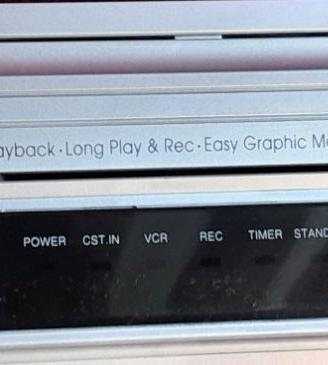 videoregistratore vhs  LG non testato 