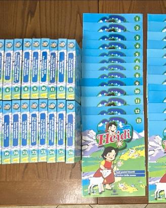 Videocassette  Serie Completa Heidi RBA Fabbri