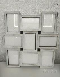Cornice Portafoto Multiplo 9 Foto Shabby Chic