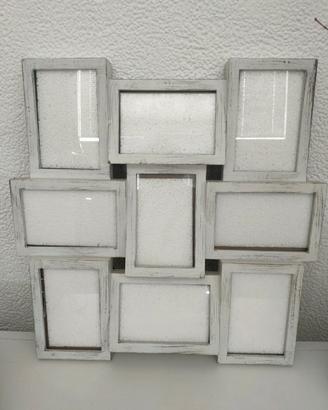 Cornice Portafoto Multiplo 9 Foto Shabby Chic