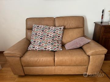 Divano 2 posti Poltronesofá in vera pelle