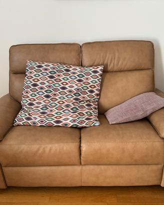 Divano 2 posti Poltronesofá in vera pelle
