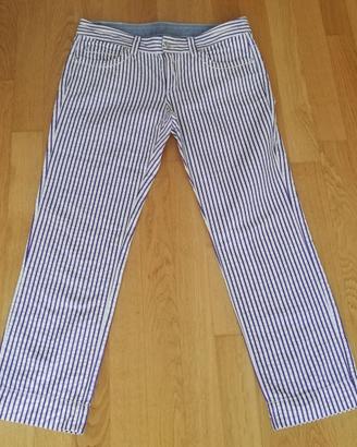 Pantaloni estivi a righe Brand Marina Yachting