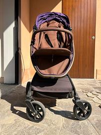 : Passeggino Be Cool Light - Marrone e Viola