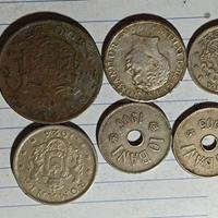 lotto 6 pz monete antiche Romania 