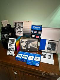 Lotto vintage Polaroid e Metz