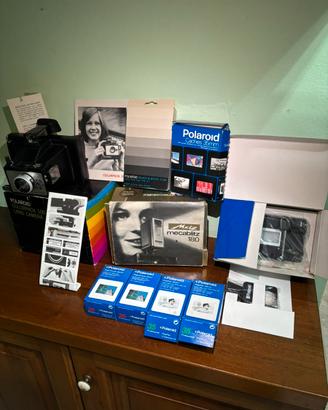 Lotto vintage Polaroid e Metz