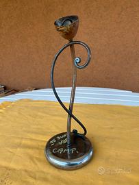 Lampada in ferro battuto