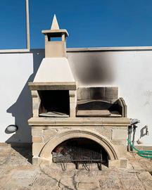 barbecue in pietra