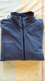 Giacca in pile fleece Columbia Titanium tg. XL